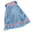 24 oz Blue Narrow Band Cotton Mop Head