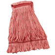 24 oz Red Narrow Band Cotton Mop Head