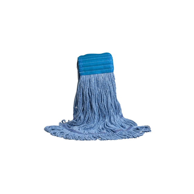 16 oz Blue Synthetic Looped Mop Head