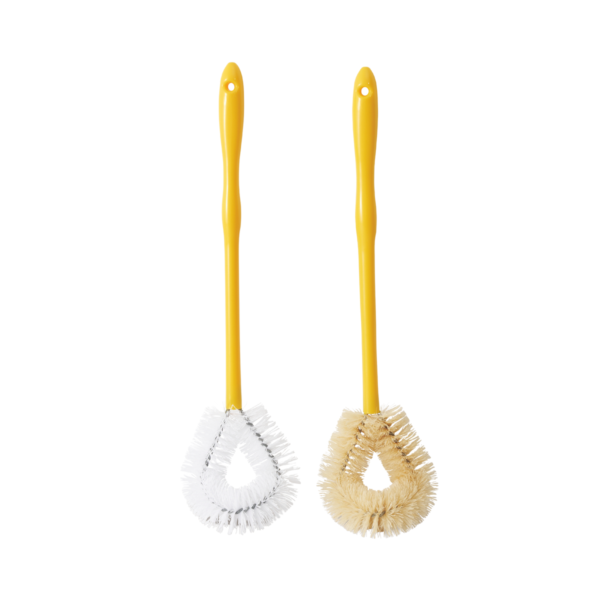 50.0 x 12.3 x 11.5cm Yellow Toilet Brush with Plastic Handle Brush Tampico Fill