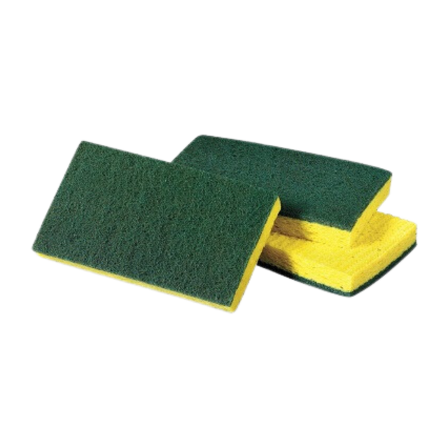 6.25" x 3.5" Medium-Duty Urethane Scrub Sponge