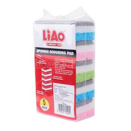 10x 5.3x3cm Sponge Scouring Pad