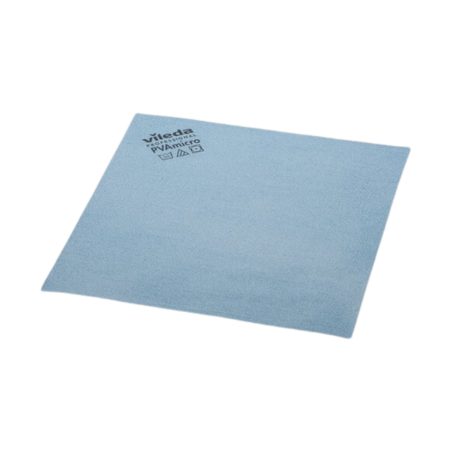 PVAmicro Coated Microfibre Cloth - Blue - JAWI400BL - 5 pcs