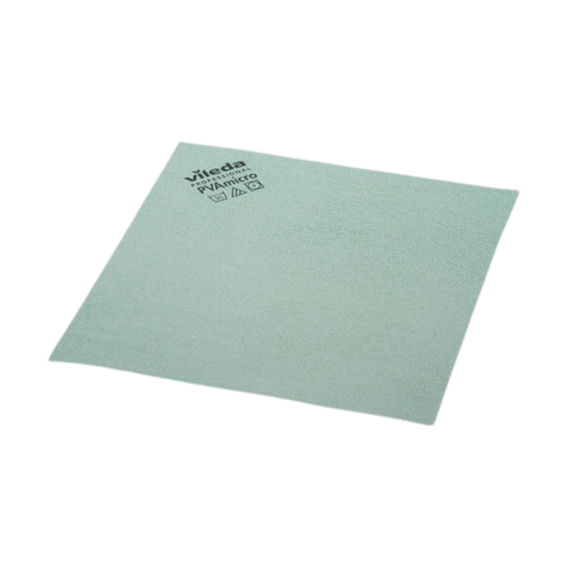 PVAmicro Coated Microfibre Cloth - Green - JAWI400GN - 5 pcs