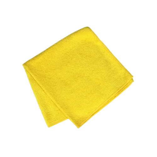 16" Yellow Microfiber Towel