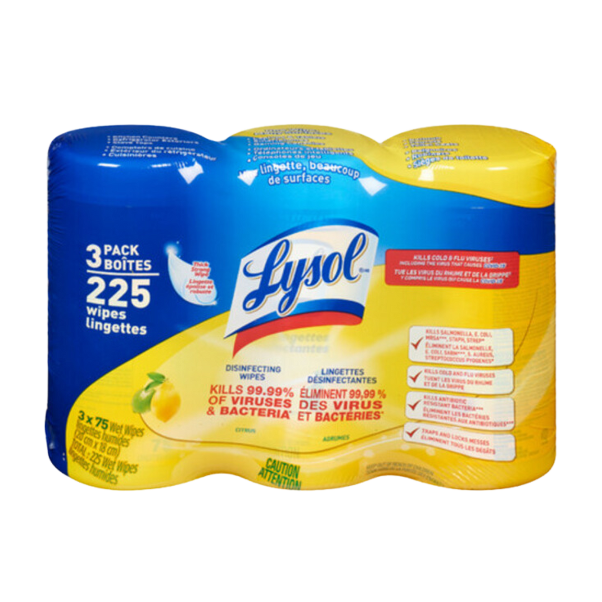 Lysol Disinfecting Wipes (Lysol Citrus 93705) - Lysol