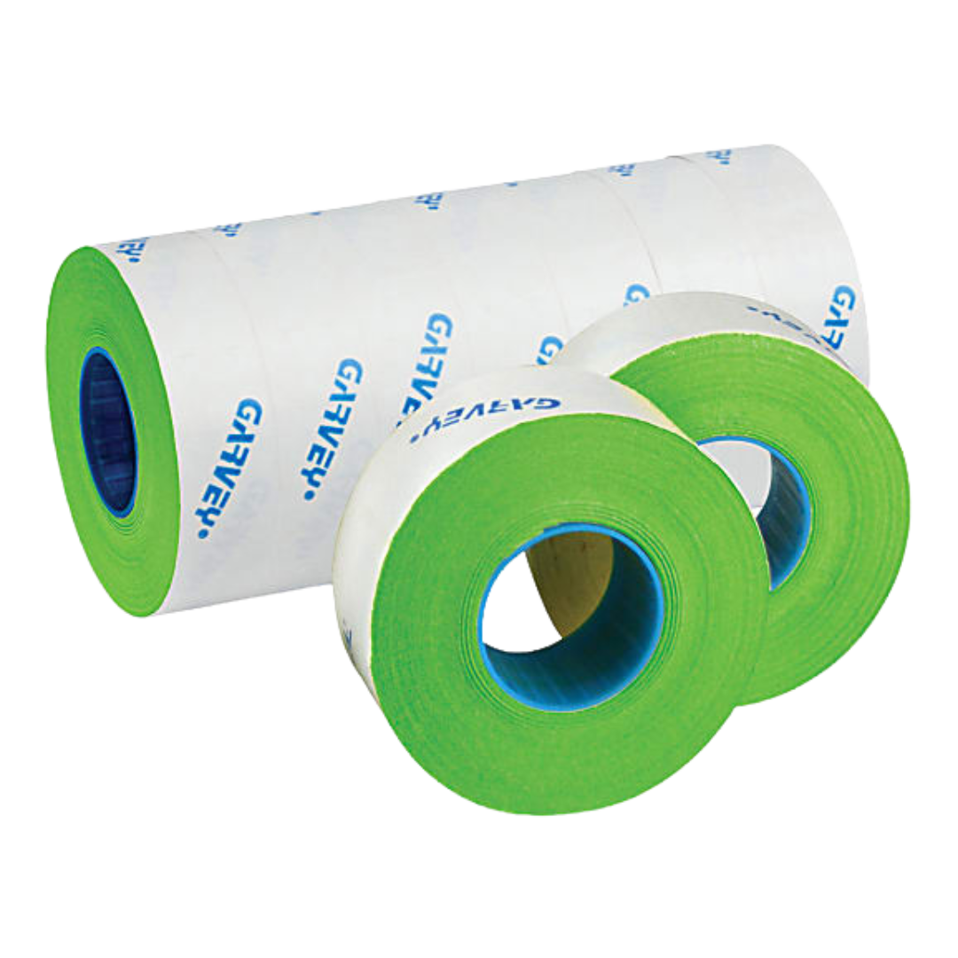 Green Blank Price Label