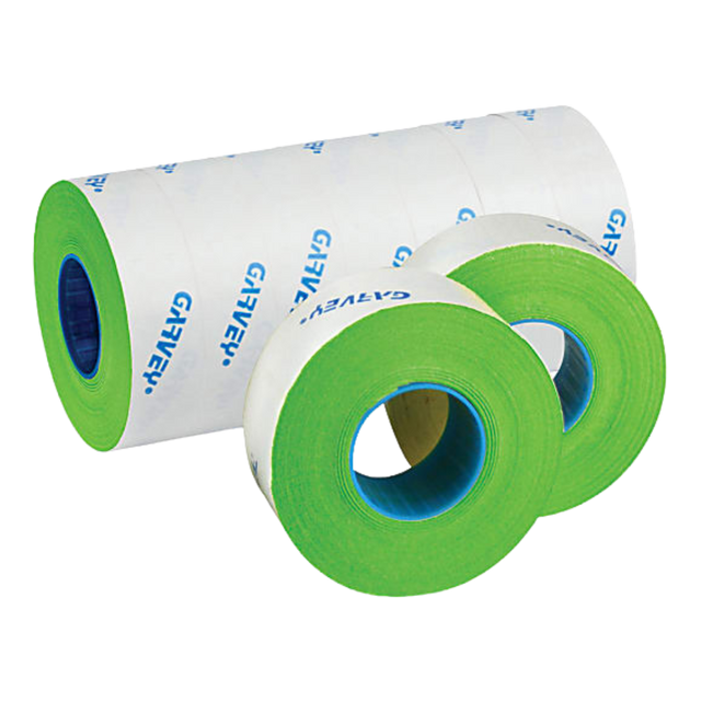 Green Blank Price Label
