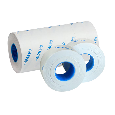 White Blank Price Label