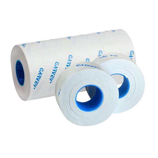 White Blank Price Label