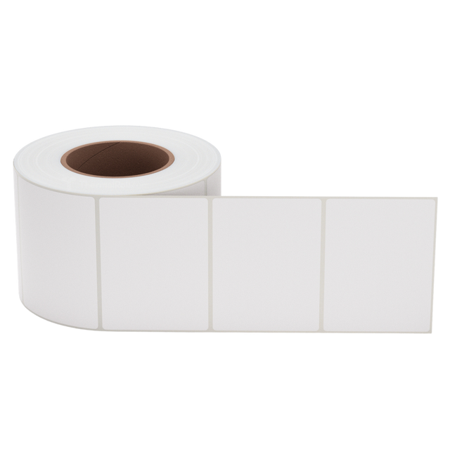 4"x3" White Matte PP Label