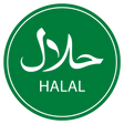 Halal Food Sticker Label