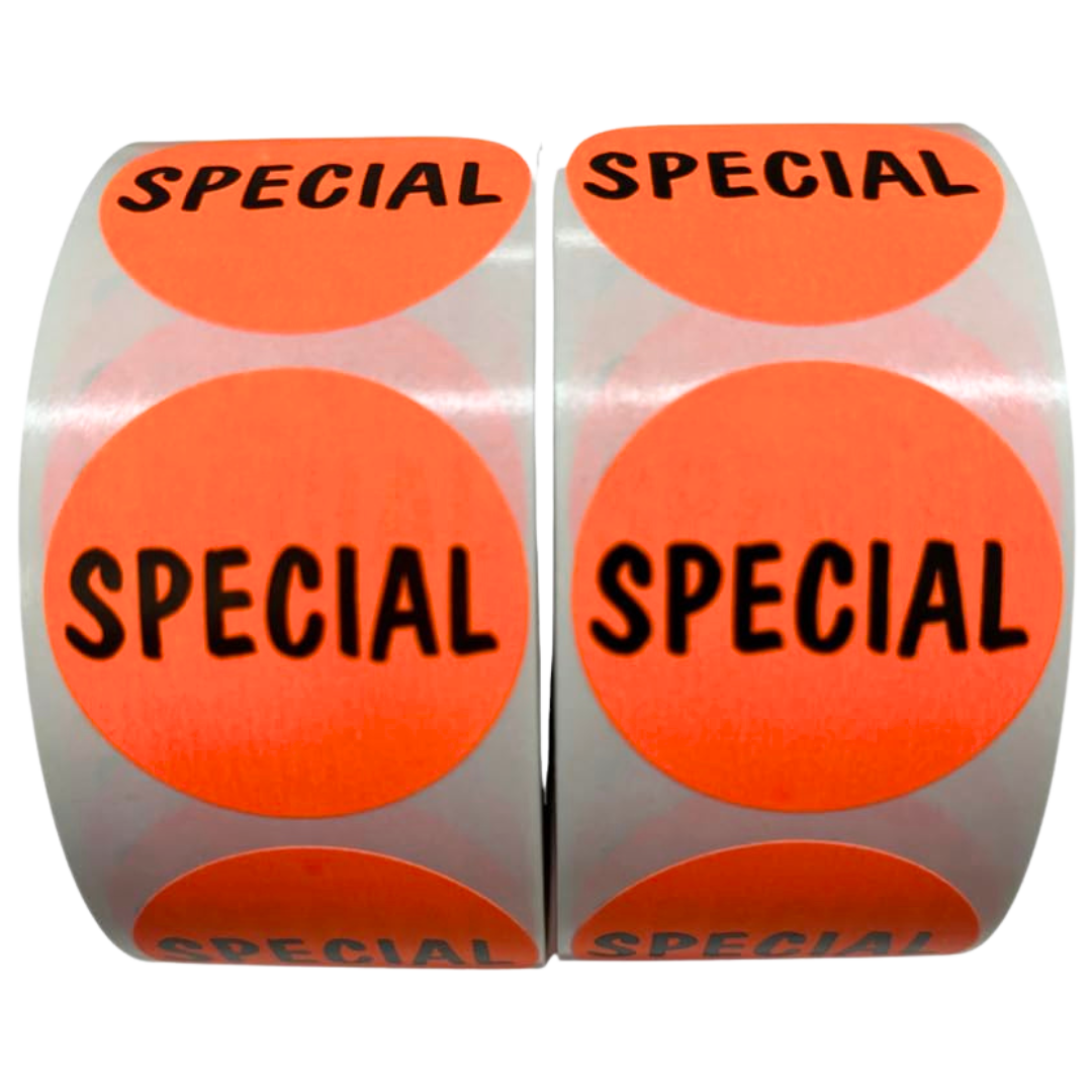 Special Food Sticker Label