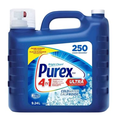 9.24L Purex Laundry Detergent for Cold Water
