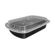 Take-Out Microwaveable Combo Container - MC124 - 150 sets, 10x3/S