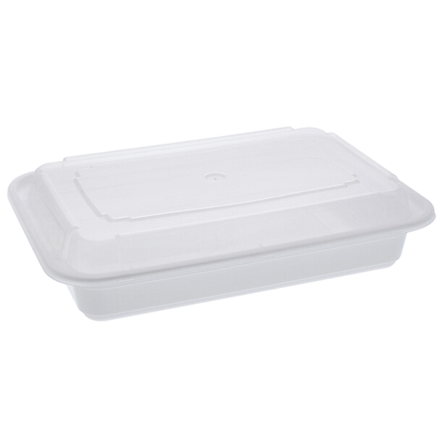 Take-Out Microwaveable Combo Container - MC138W-P - 150 sets, 10x3/S
