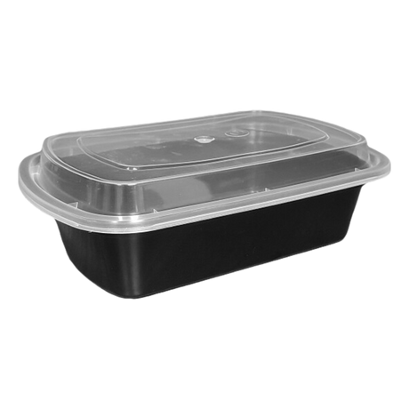 Take-Out Microwaveable Combo Container - MC138 - 150 sets, 10x3/S
