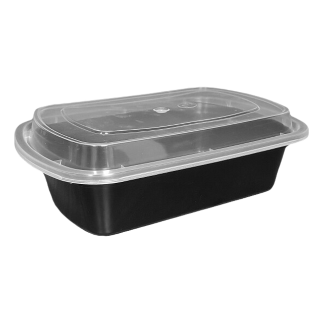 Take-Out Microwaveable Combo Container - MC138 - 150 sets, 10x3/S
