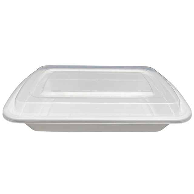 Take-Out Microwaveable Combo Container - MC228-P - 150 sets, 10x6/S