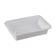 Take-Out Microwaveable Combo Container - MC228W-D - 150 sets, 10x6/S
