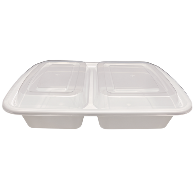 Take-Out Microwaveable Combo Container - MC2322-D - 150 sets, 8/L