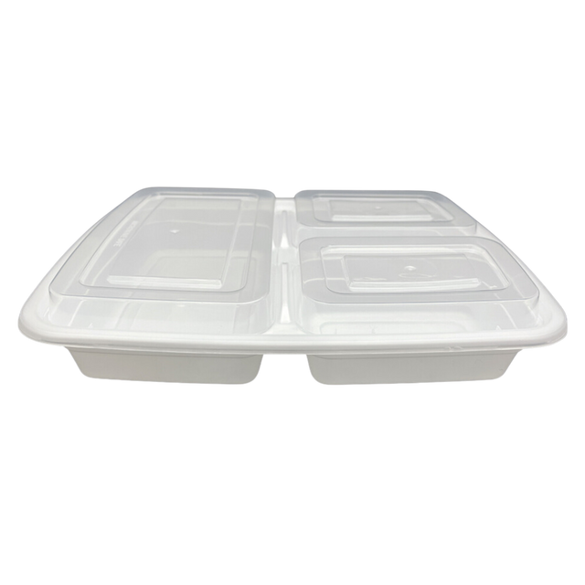 Take-Out Microwaveable Combo Container - MC2323W-D - 150 Sets, 10x4L/S