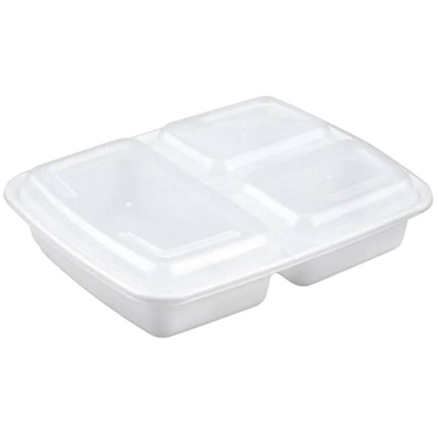Take-Out Microwaveable Combo Container - MC2323W-MC - 150 Sets