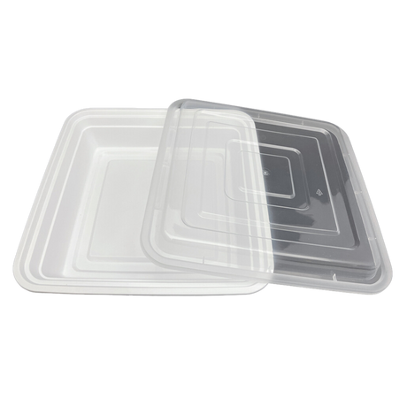 Take-Out Microwaveable Combo Container - MC248SW-D - 150 Sets