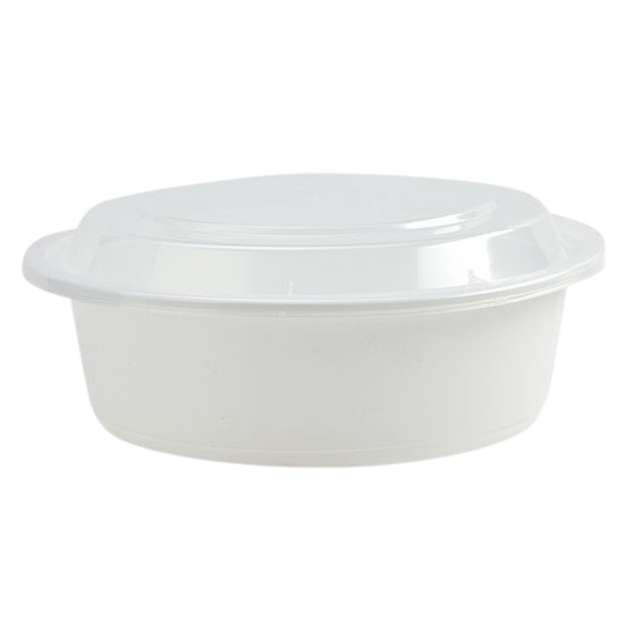 Take-Out-Microwaveable-Combo-Container-(NC723)-Versa-7";-24oz;-Round---Pactiv