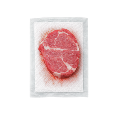 4″ x 7″ White Meat Pad - 2000pcs