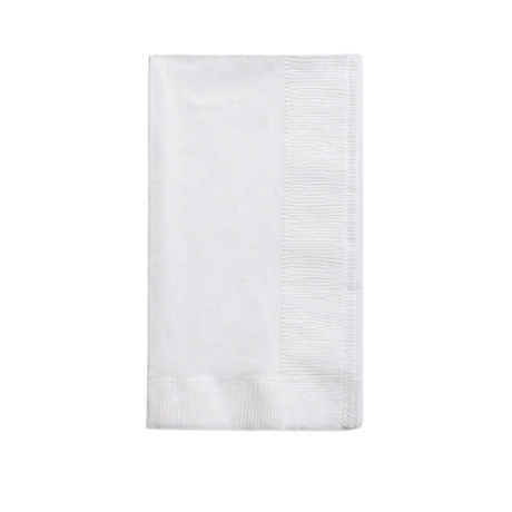 Dinner Napkins-White - NADIN1-MC - 250x12/cs, 12Lx5/sk