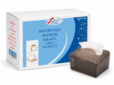 2 ply Kraft Interfold Napkins