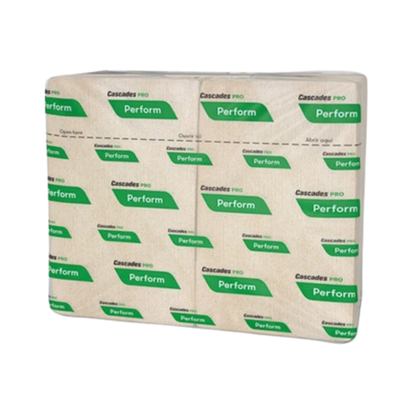 12.6 x 8.5, 1 ply Kraft Interfold Napkins