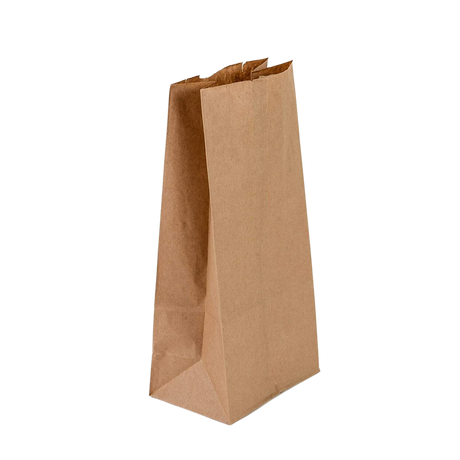 Paper Bags - Brown - PB10B - 500 pcs, 9x6/S