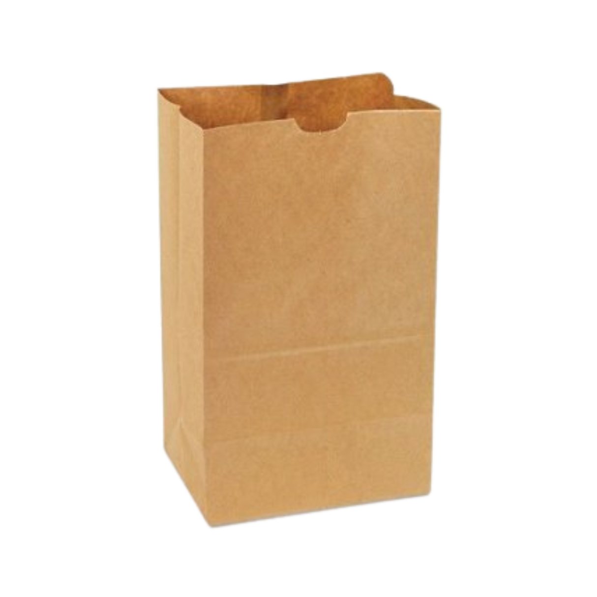 Paper Bags - Brown ***USE PB200-MC*** - PB200 - 500 pcs, 6X6L/S