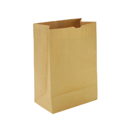 Paper Bags - Brown - PB20B - 500 pcs, 8X7L/S