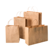 Paper Bag with Twisted Handle, Kraft