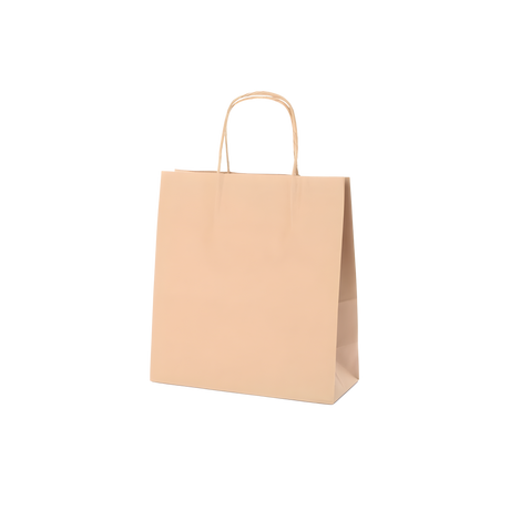 14" x 10" x 16" Kraft Paper Bag with Twisted Handle