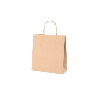 8.5" x 5" x 10" Kraft Paper Bag with Twisted Handle