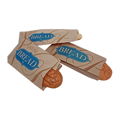 Fresh Bread Bags (PB305 /Medium Bread Bags Kraft / 1070047) 7" x 4" x 16"