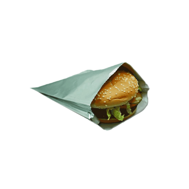 6" x 0.75" x 6.75" Foil Laminated Beef Patty Bags