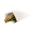 6" x 2" x 9" White Jumbo Greaseproof Sandwich Bags