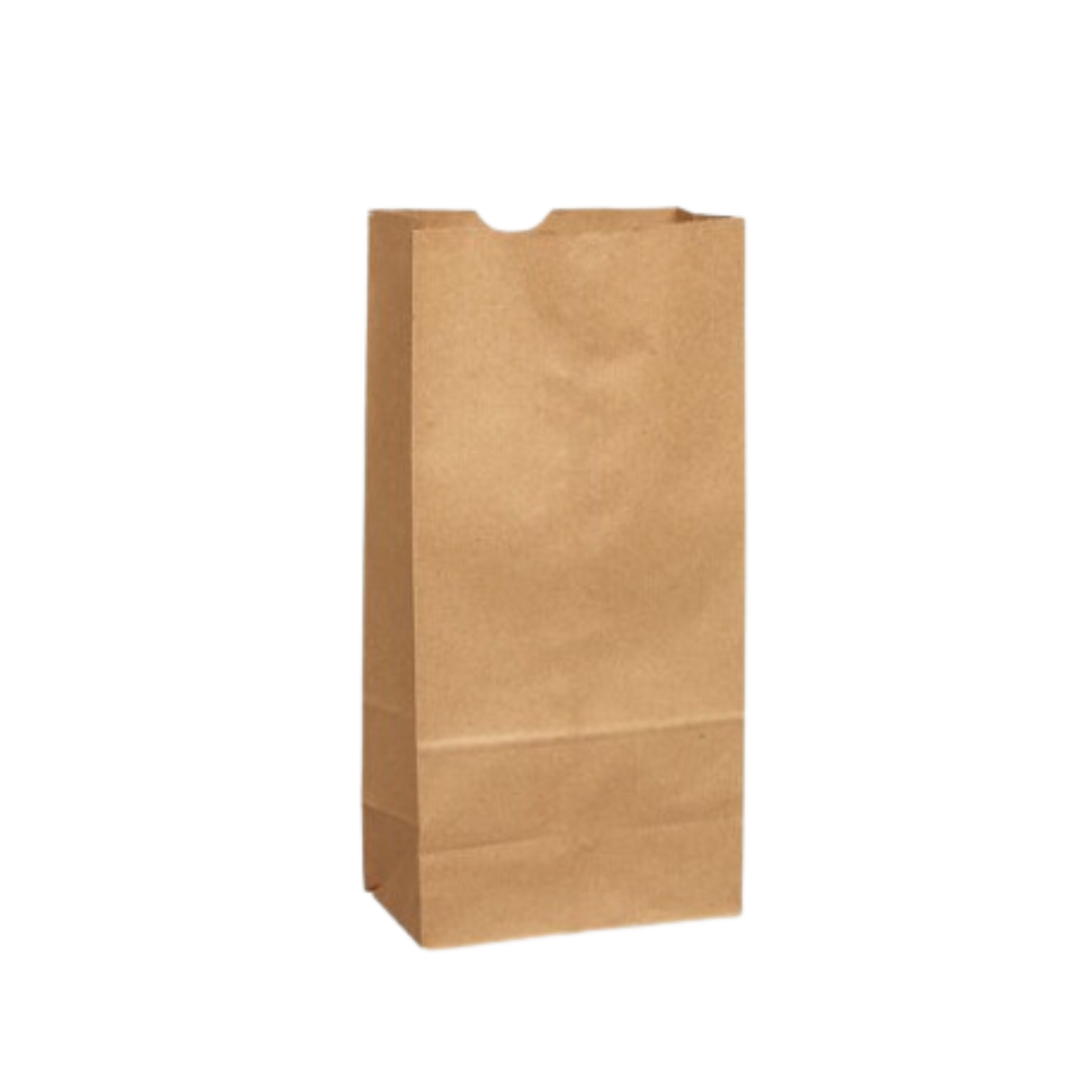 Paper Bags - Brown - PB5B - 500 pcs, 12x7/S