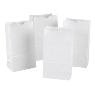 Paper Bags - White 5lb