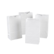 Paper Bags - White - PB8W - 500 pcs, 12x7/S
