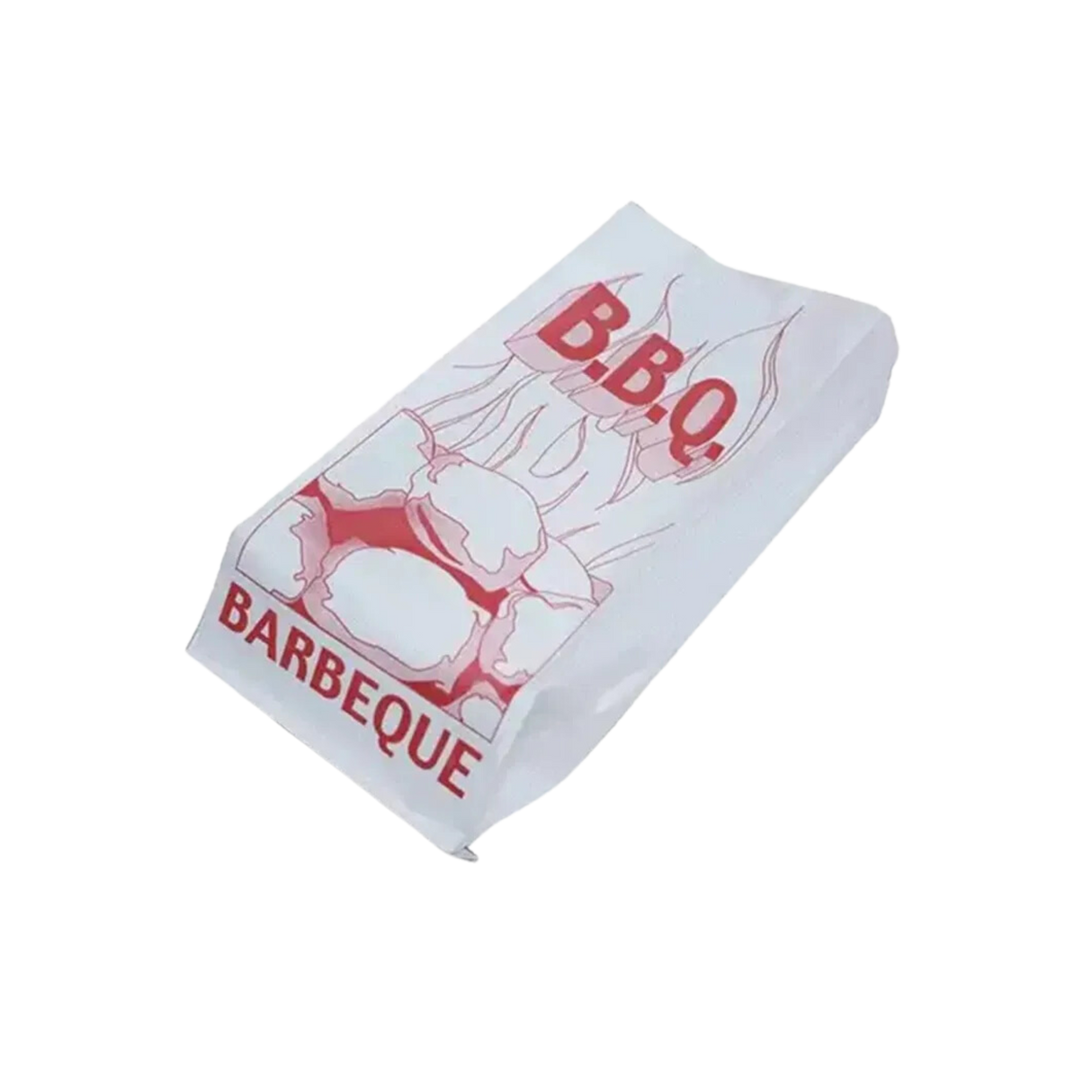 5.5" x 3.5" x 12" Small Foil Laminated Printed BBQ Chicken Bag