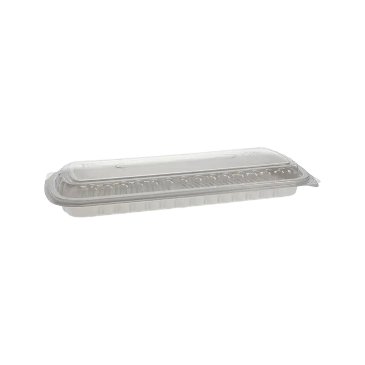 Half Slab Rib containers (0CNC1070DZYW) 10 x 7.1 x 2.1" - Pactiv