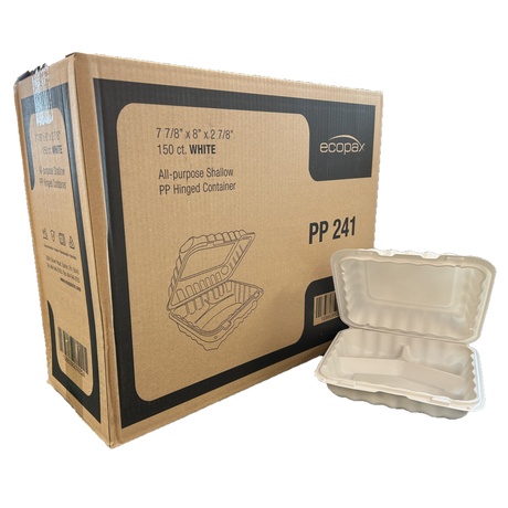 ***OUT**MFPP Take-Out Container - PC2773-E - 150 pcs, 12x6/S