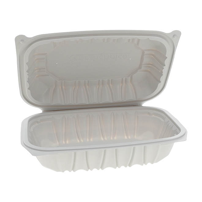 MFPP Take-Out Container (YCNW0207) 9" x 6" x 2.25", 1-Comp - Pactiv