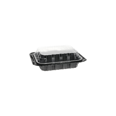 4Pc MFPP Chicken Barn Container with Dome Lid